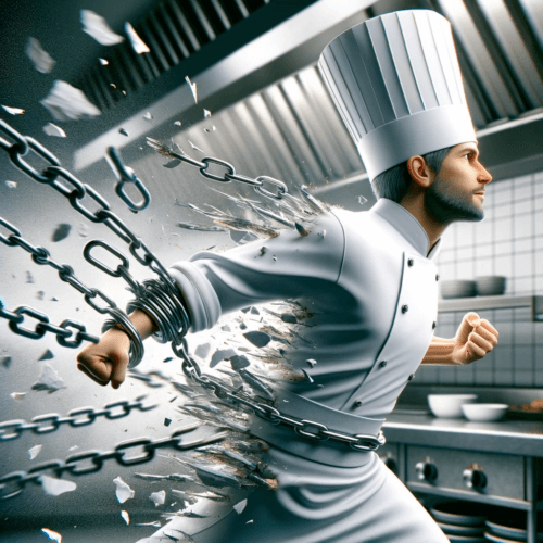 chef breaking free of constraints