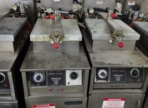 Used Henny Penny pressure fryers